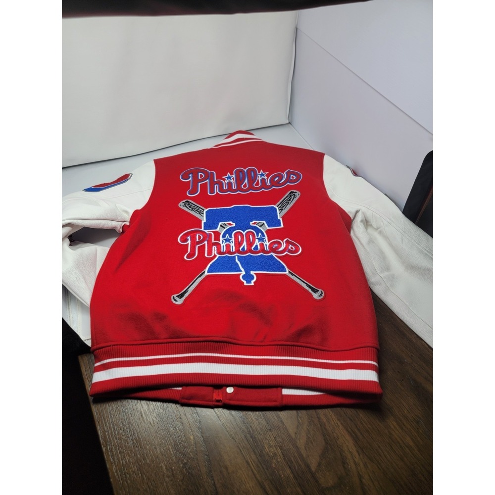 Pro Standard Philadelphia Phillies Varsity Jacket - Picture 5 of 8